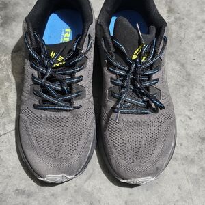 Reebok Black and Gray Athletic Shoes